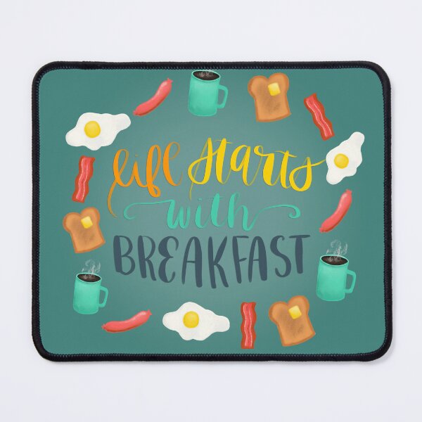 Item preview, Life Starts with Breakfast designed and sold by Natalie Duncan.