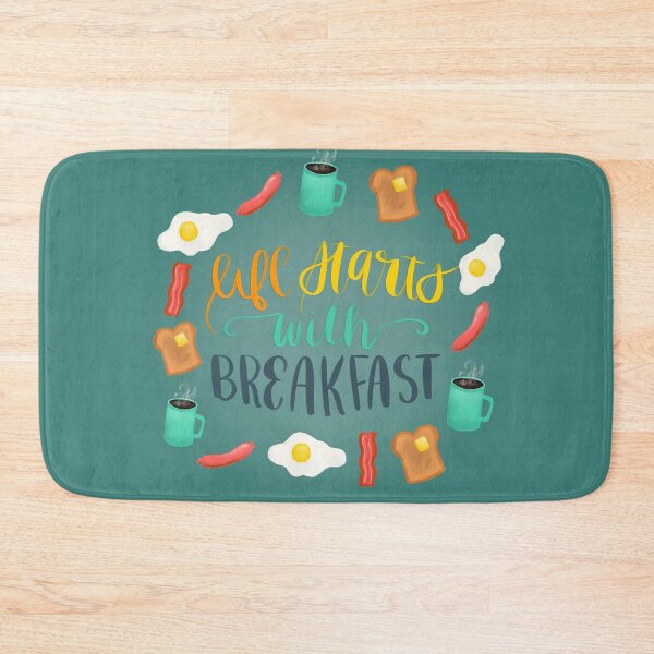 Item preview, Life Starts with Breakfast designed and sold by Natalie Duncan.