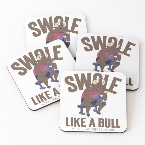 Item preview, Swole like a Bull designed and sold by ArtFlow1.