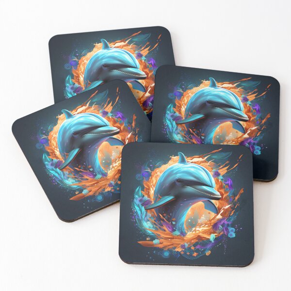 Item preview, “Miami Dolphins 2.0: The Future is Aqua” designed and sold by Art-Vortex-fr.
