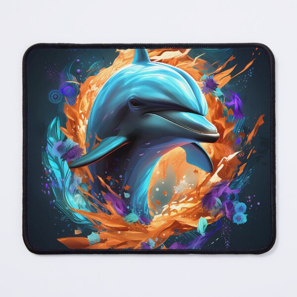 Item preview, “Miami Dolphins 2.0: The Future is Aqua” designed and sold by Art-Vortex-fr.