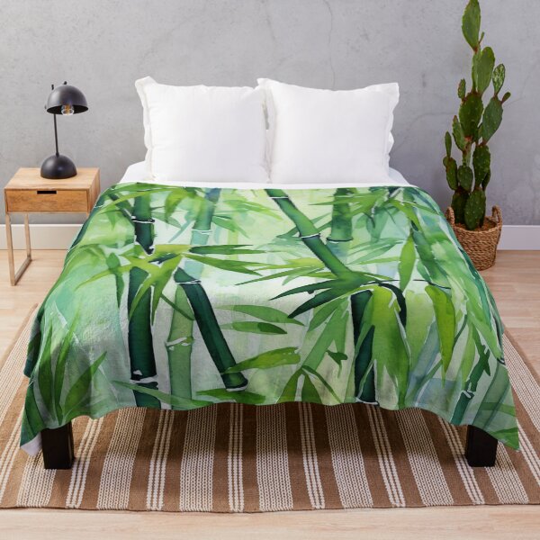 Item preview, Bamboo Essence: Abstract Watercolor in Traditional Japanese Style designed and sold by aricutcia.