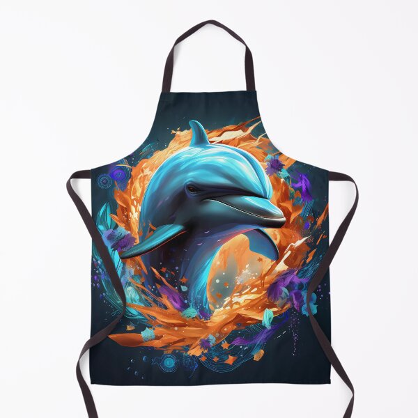 Item preview, “Miami Dolphins 2.0: The Future is Aqua” designed and sold by Art-Vortex-fr.