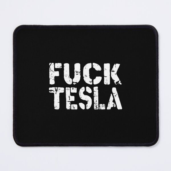 Item preview, fuck tesla tuck feslatesla bumper designed and sold by VernaAbernathy.