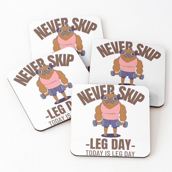 Item preview, Never Skip Legday designed and sold by ArtFlow1.