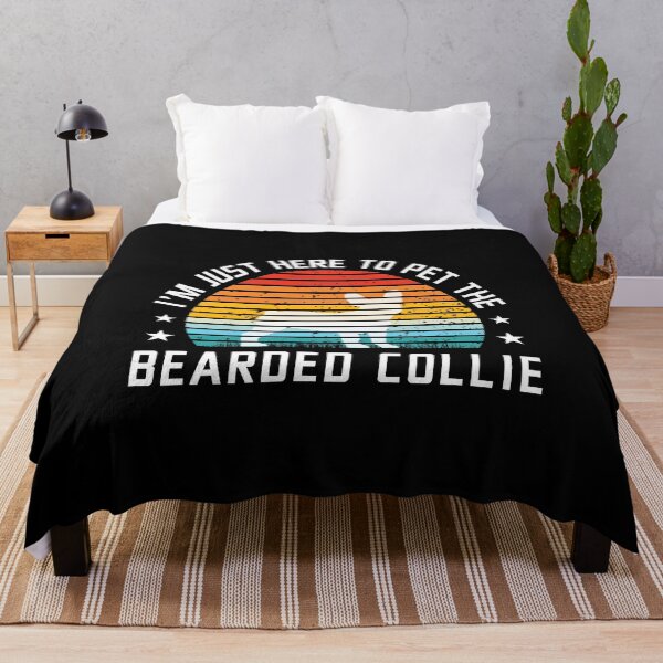 Item preview, Beautiful Bearded Collie - kawaii designed and sold by GlunmanStore.