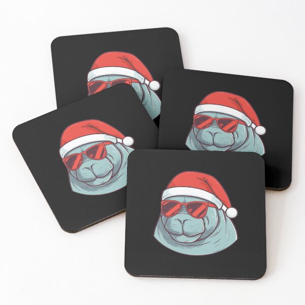 Item preview, christmas manatee designed and sold by Teescount.