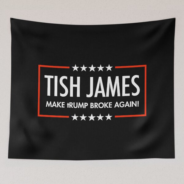 Item preview, Tish James - Make tRump Broke Again (black) designed and sold by Thelittlelord.