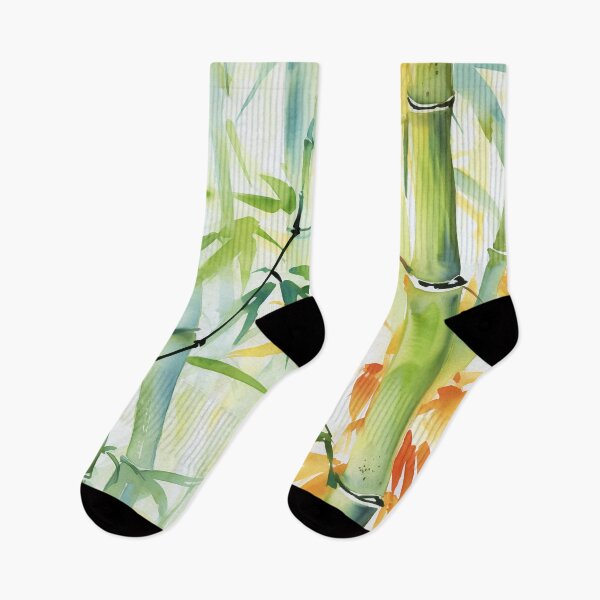 Item preview, Fluid Bamboo Dreams: Traditional Japanese Watercolor Abstraction designed and sold by aricutcia.
