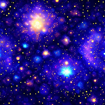 Artwork thumbnail, Space Pattern by DesignscapeWCF