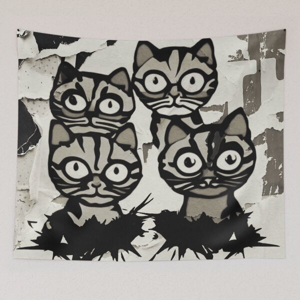 Item preview, FOUR LITTLE KITTENS designed and sold by inarausch2023.