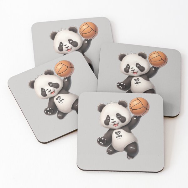Item preview, Kawaii Panda Playing Basketball | Sporty Animals designed and sold by TheArtAlchemy.