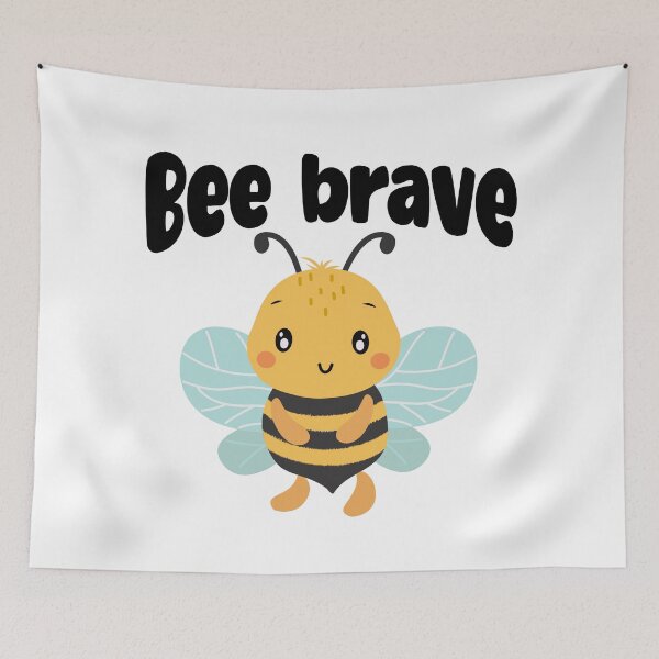 Item preview, «Be brave» Cute design designed and sold by coloryourwings.