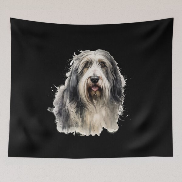 Item preview, Beautiful Bearded Collie - kawaii designed and sold by GlunmanStore.