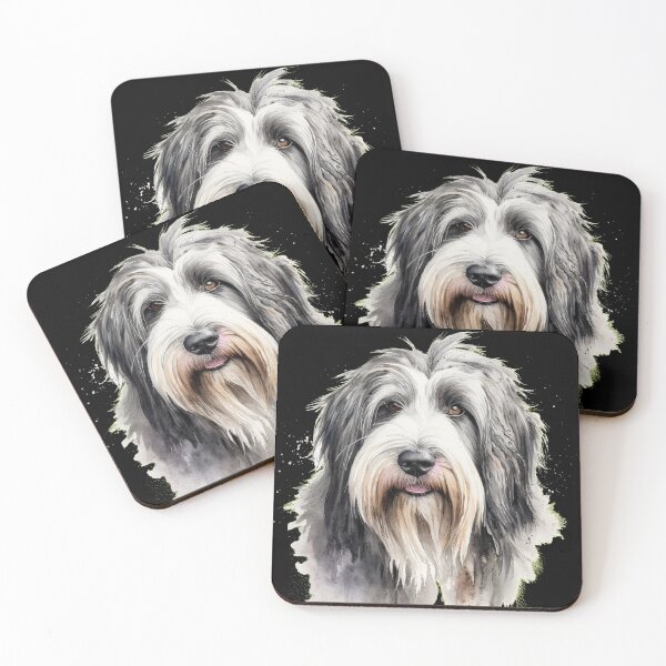 Item preview, Beautiful Bearded Collie - kawaii designed and sold by GlunmanStore.