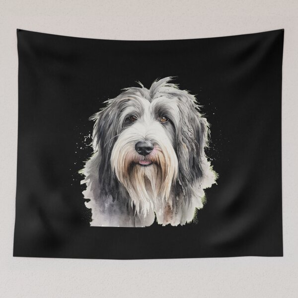 Item preview, Beautiful Bearded Collie - kawaii designed and sold by GlunmanStore.