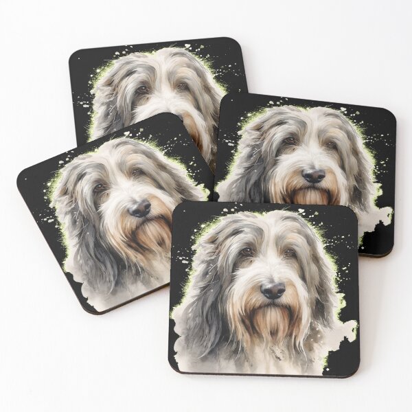 Item preview, Beautiful Bearded Collie - kawaii designed and sold by GlunmanStore.