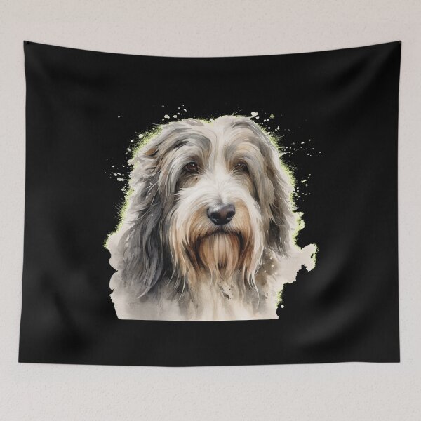 Item preview, Beautiful Bearded Collie - kawaii designed and sold by GlunmanStore.