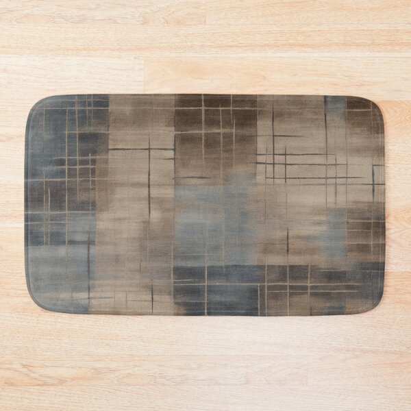 Item preview, a close up of a rug with squares on it designed and sold by Enga6.