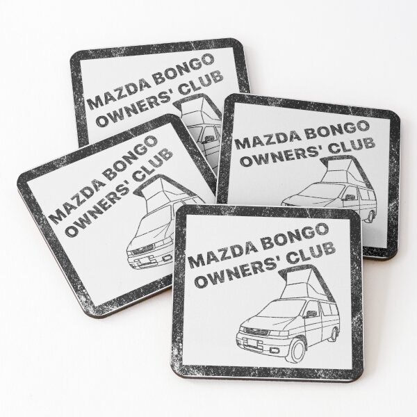 Item preview, Mazda Bongo Owners' Club vintage design designed and sold by LocalOddball.