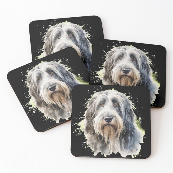 Item preview, Beautiful Bearded Collie - kawaii designed and sold by GlunmanStore.