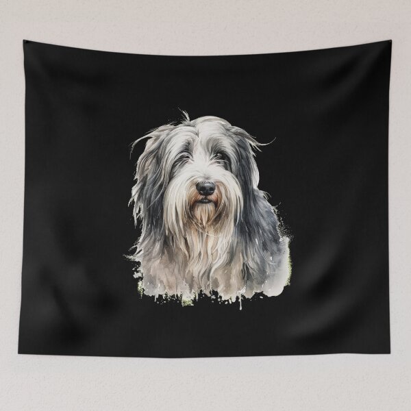 Item preview, Beautiful Bearded Collie - kawaii designed and sold by GlunmanStore.