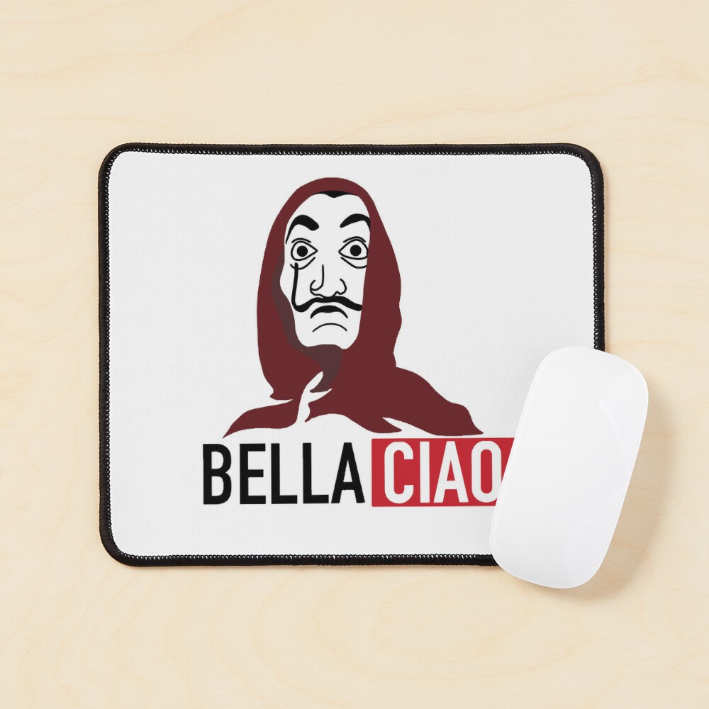 Money Heist Bella Ciao Sticker for Sale by Maliniak