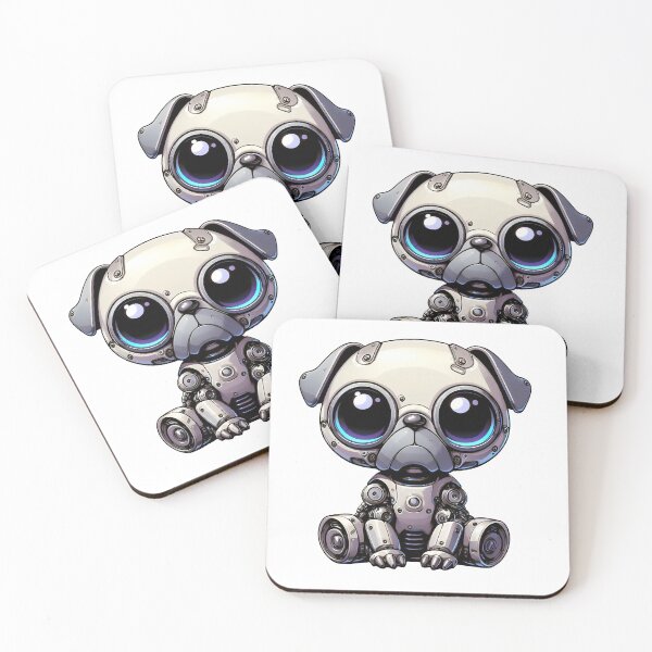 Item preview, Robo-Pug! designed and sold by kukamatsu.