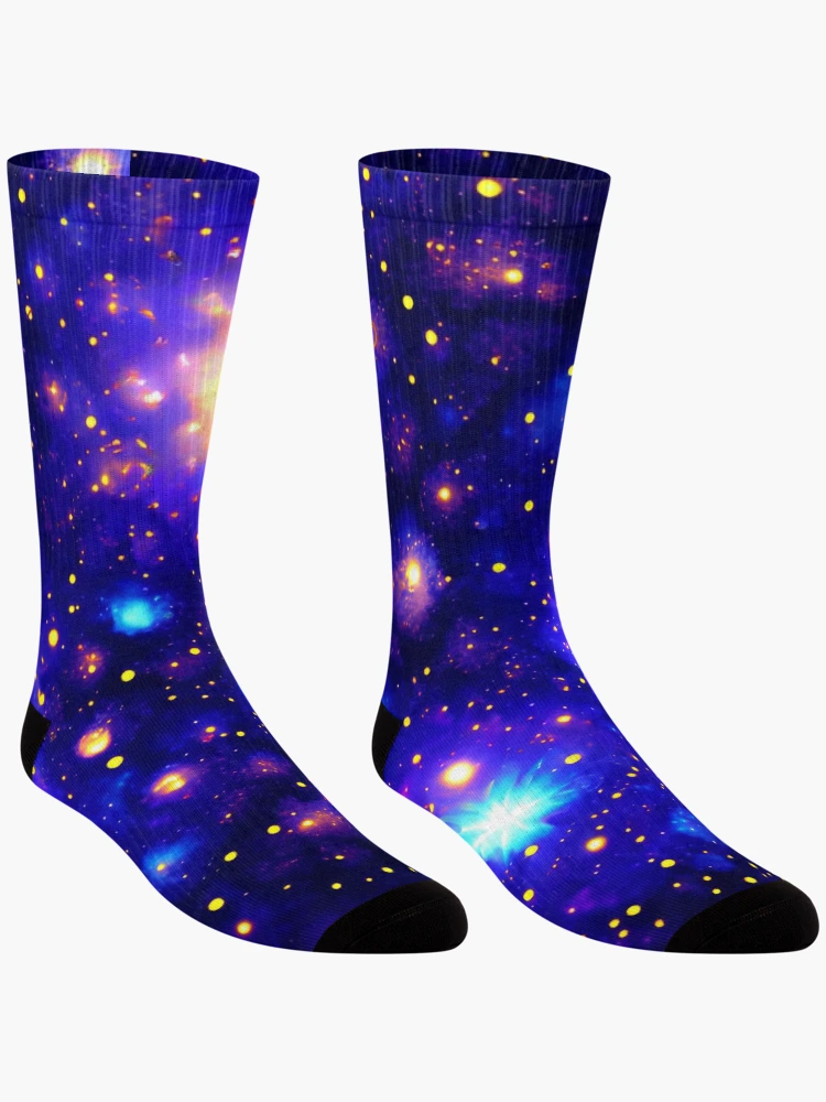 Thumbnail 3 of 5, Socks, Space Pattern designed and sold by DesignscapeWCF.