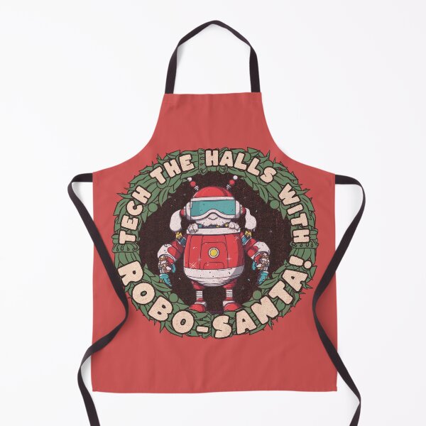 Item preview, Tech the Halls with Robo-Santa! No Boarder designed and sold by GrymGear.