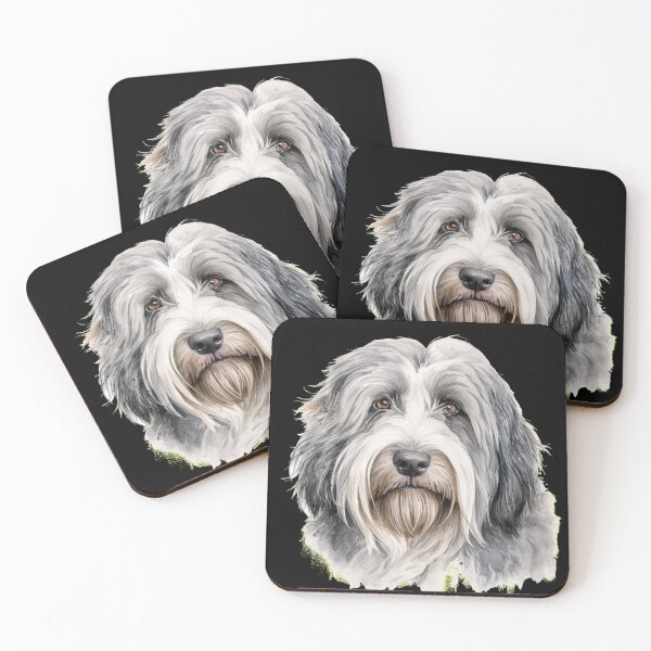 Item preview, Beautiful Bearded Collie - kawaii designed and sold by GlunmanStore.
