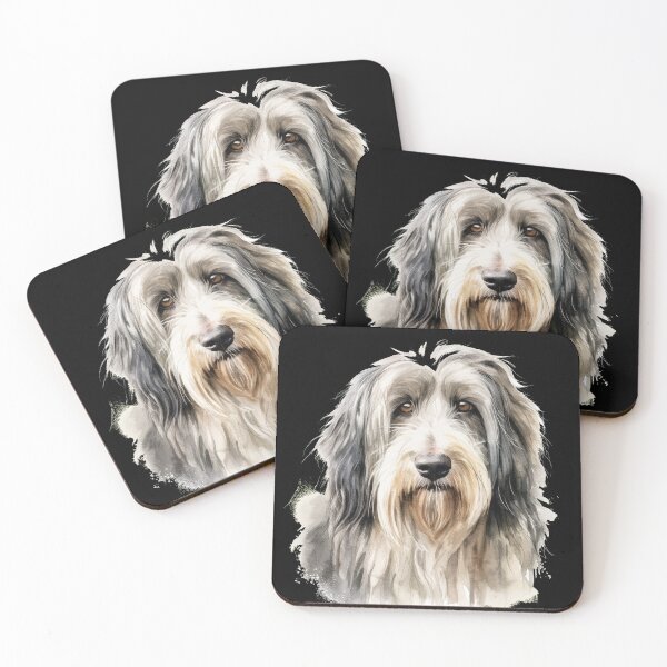 Item preview, Beautiful Bearded Collie - kawaii designed and sold by GlunmanStore.