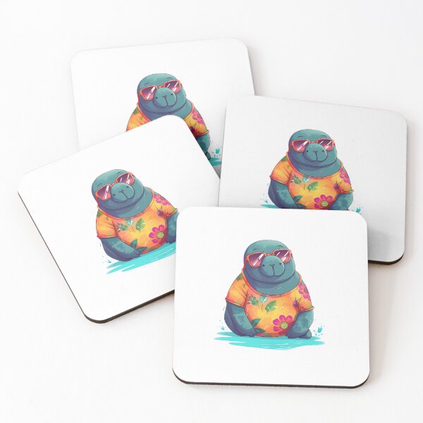 Item preview, manatee hawaiian designed and sold by Teescount.