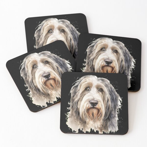 Item preview, Beautiful Bearded Collie - kawaii designed and sold by GlunmanStore.
