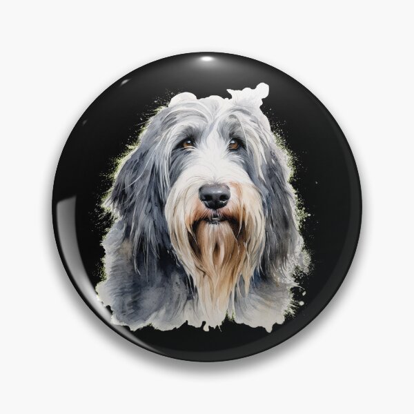Item preview, Beautiful Bearded Collie - kawaii designed and sold by GlunmanStore.