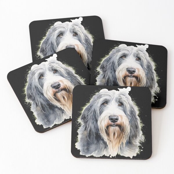 Item preview, Beautiful Bearded Collie - kawaii designed and sold by GlunmanStore.
