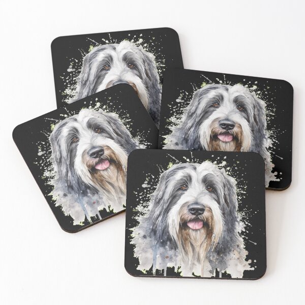 Item preview, Beautiful Bearded Collie - kawaii designed and sold by GlunmanStore.