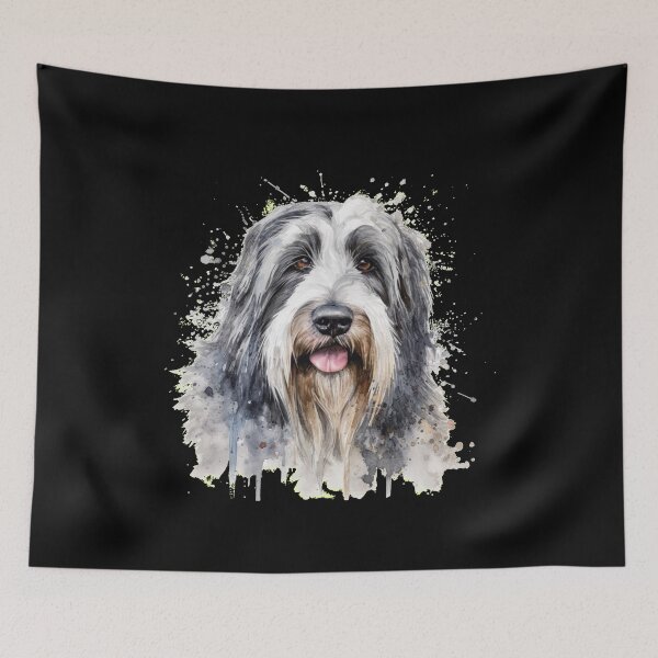 Item preview, Beautiful Bearded Collie - kawaii designed and sold by GlunmanStore.
