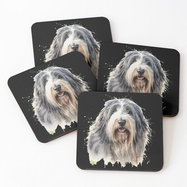 Item preview, Beautiful Bearded Collie - kawaii designed and sold by GlunmanStore.