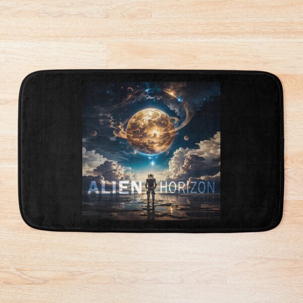 Item preview, Alien Horizon - Cosmic Astronaut Tee designed and sold by teecraftstudios.