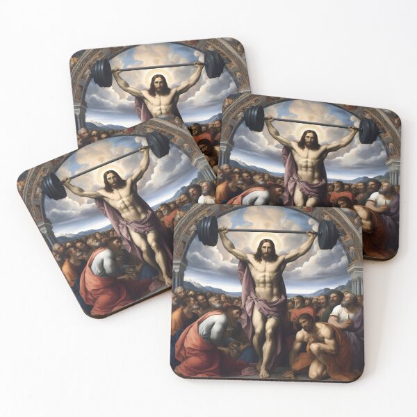 Item preview, “V-for-Victory”–Jesus, The Ultimate Deadlifter, Bench Presser, and Powerlifter designed and sold by ignasirus.