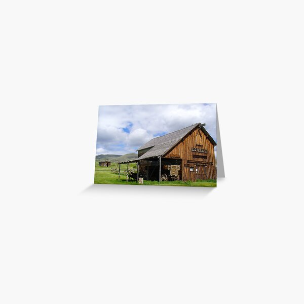 Nevada City Livery Greeting Card