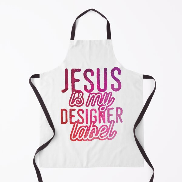 Item preview, Jesus is my Designer Colorful Label Christian Design designed and sold by Angela Cini.