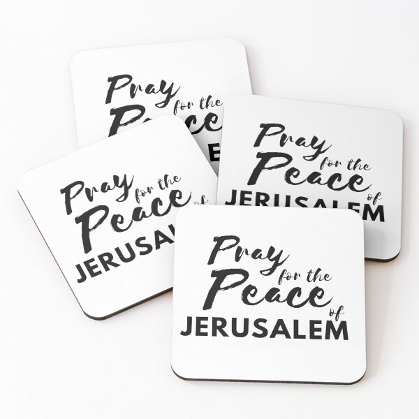 Item preview, Pray for the Peace of Jerusalem | Psalm 122:6 designed and sold by WordsToArt.