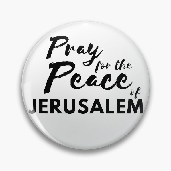 Item preview, Pray for the Peace of Jerusalem | Psalm 122:6 designed and sold by WordsToArt.
