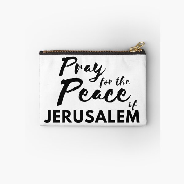 Item preview, Pray for the Peace of Jerusalem | Psalm 122:6 designed and sold by WordsToArt.