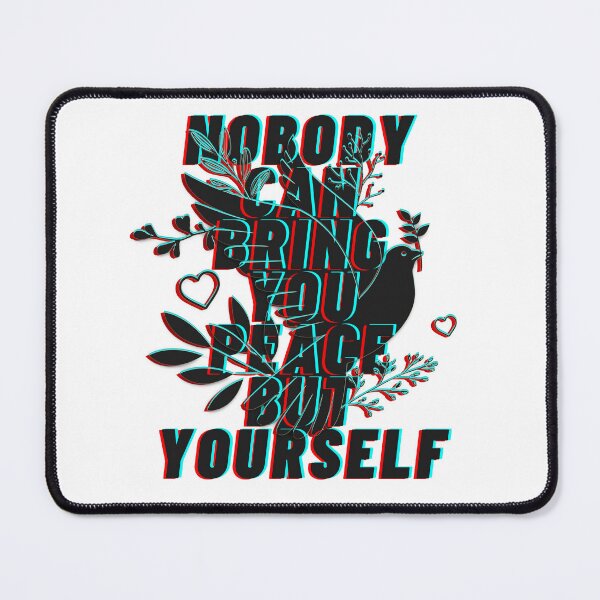 Item preview, Nobody Can Bring You Peace But Yourself designed and sold by ShabayekShop.