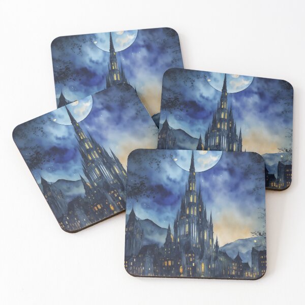 Item preview, Castle mysterious scary night designed and sold by AP.