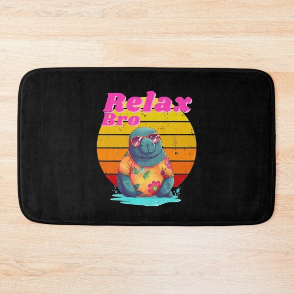Item preview, manatee retro designed and sold by Teescount.