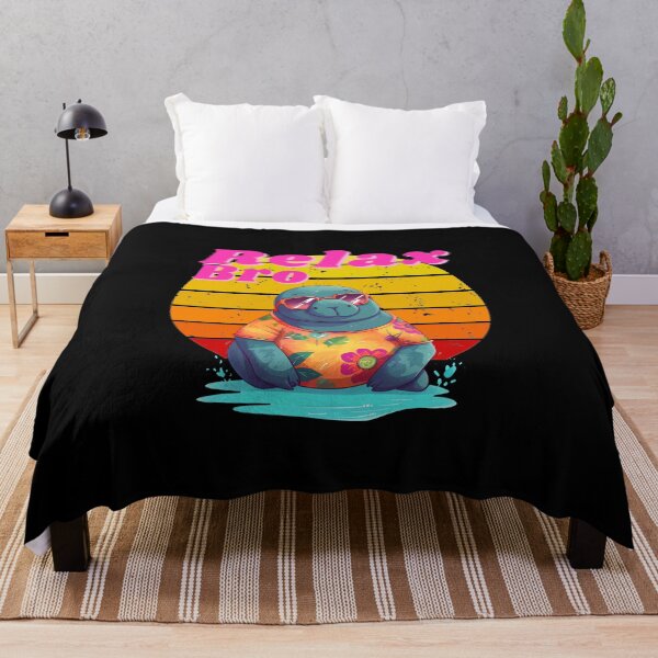 Item preview, manatee retro designed and sold by Teescount.